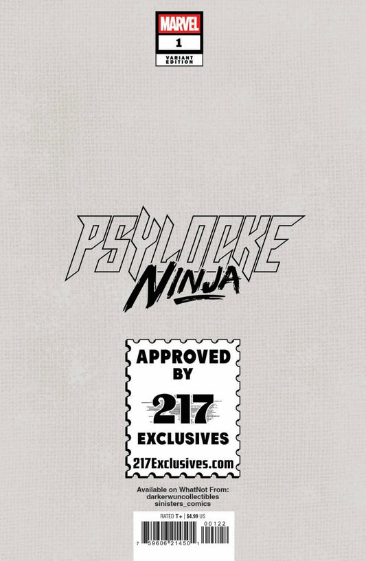 Psylocke: Ninja 1 Joseph Michael Lisner Exclusive Virgin Var (01/21/2026) - DelsBricks Toys & CollectiblesCOMIC BOOKDelsBricks Toys & CollectiblesUnknown Comic Books