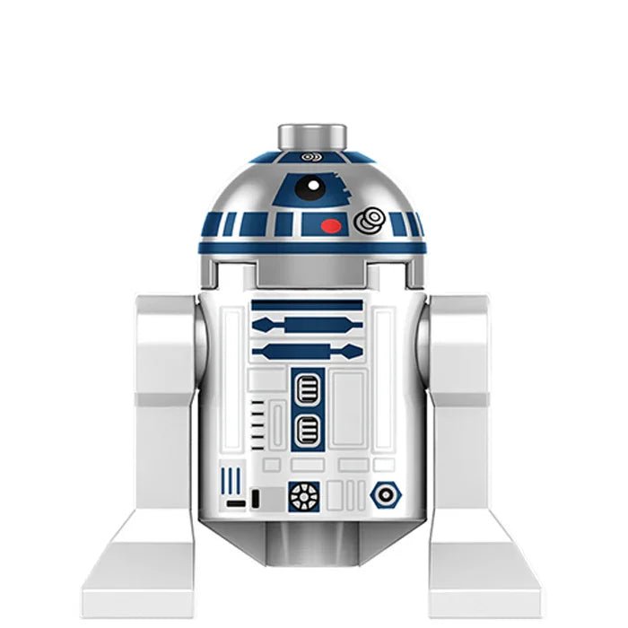 R2D2 Lego Star Wars Minifigures Custom Toys - DelsBricks MinifiguresLego Star Wars MinifiguresDelsBricks MinifiguresDelsbricks.com