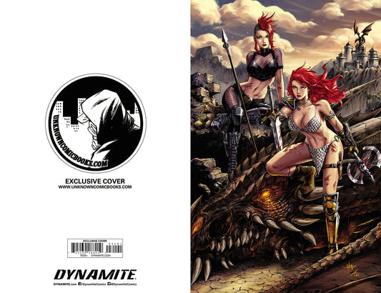Red Sonja Age Of Chaos 3 Unknown Comics Creees Exclusive Virgin Var (03/18/2020) - DelsBricks Toys & CollectiblesCOMIC BOOK EXCLUSIVEDelsBricks Toys & CollectiblesUnknown Comic Books