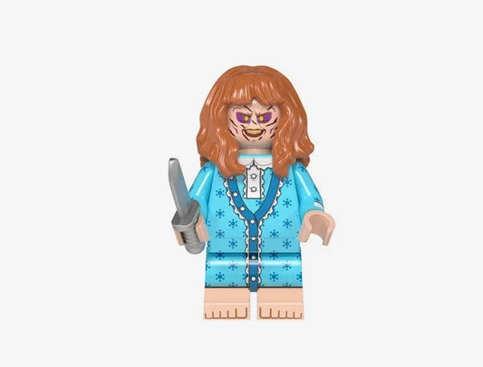 Regan The exorcist Lego Minifigures Custom Horror Toys - DelsBricks MinifiguresLego Horror MinifiguresDelsBricks MinifiguresDelsbricks.com