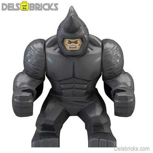 Rhino from Spider - Man (big figure) Lego Marvel Minifigures - DelsBricks MinifiguresSpiderman Lego MinifiguresDelsBricks MinifiguresDelsbricks.com