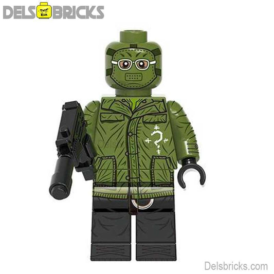 Riddler from The Batman Lego Minifigures Custom Toys - DelsBricks MinifiguresMinifiguresDelsBricks MinifiguresDelsbricks