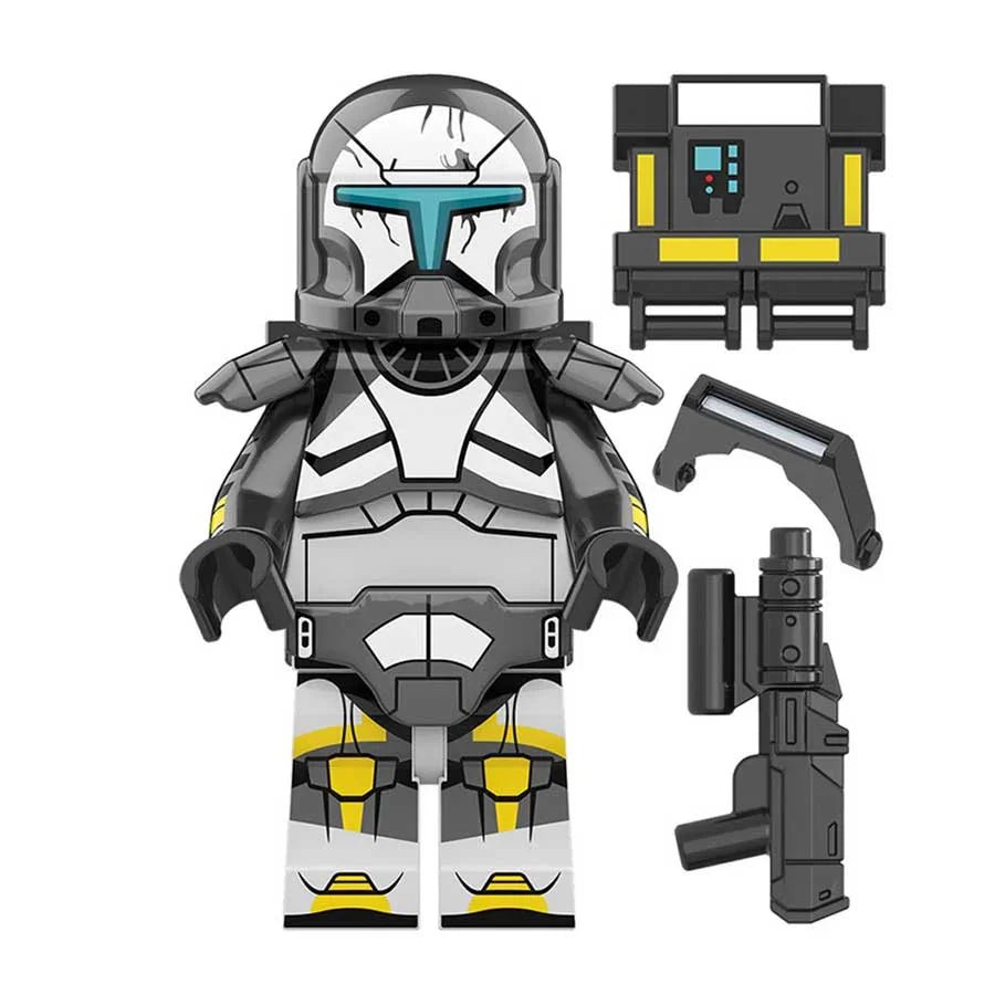 Scorch Delta Squad Clone trooper Star Wars Lego Minifigures Custom Toys - DelsBricks MinifiguresLego Star Wars MinifiguresDelsBricks MinifiguresDelsbricks.com