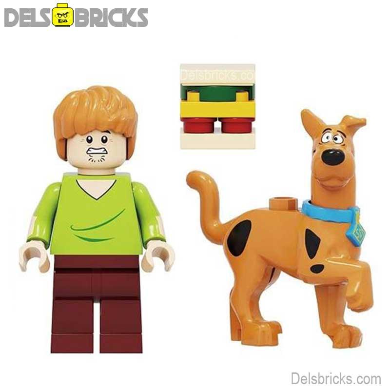 Shaggy & Scooby Doo Minifigures - DelsBricks MinifiguresMinifiguresDelsBricks MinifiguresDelsbricks