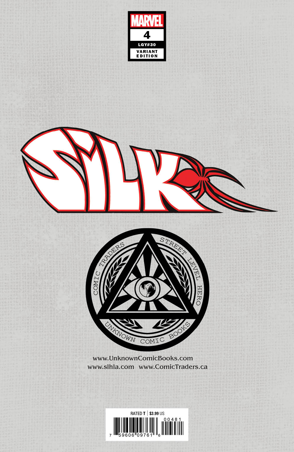 Silk 4 (Of 5) Unknown Comics Kael Ngu Exclusive Var (06/23/2021) (07/28/2021) - DelsBricks Toys & CollectiblesCOMIC BOOK EXCLUSIVEDelsBricks Toys & CollectiblesUnknown Comic Books