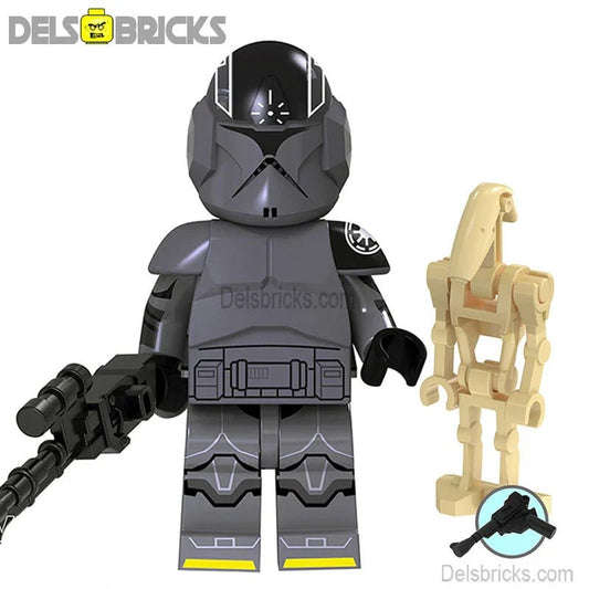 Spark Clone Trooper & Droid Star Wars Lego Minifigures Custom Toys - DelsBricks MinifiguresLego Star Wars MinifiguresDelsBricks MinifiguresDelsbricks.com