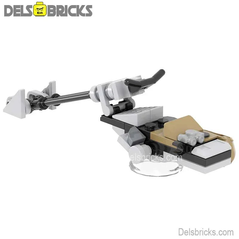 Speeder Bike from Star Wars Mandalorian Lego Minifigures Custom Toys - DelsBricks MinifiguresMinifiguresDelsBricks MinifiguresDelsbricks
