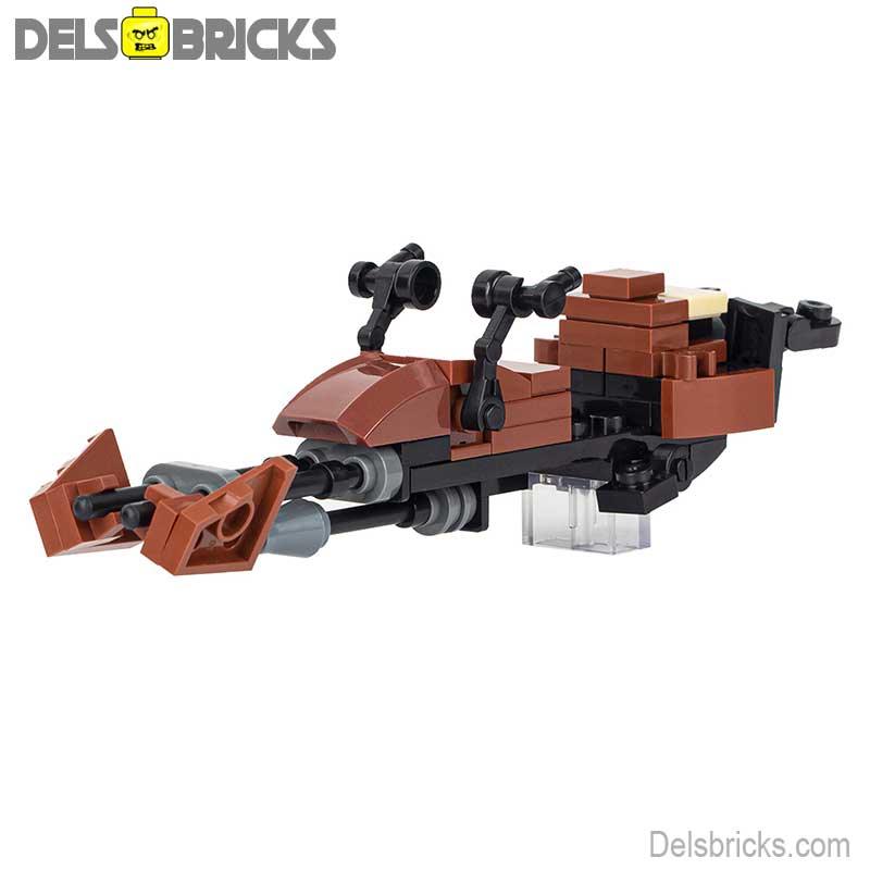 Speeder Bike Star Wars Lego Minifigures Custom Toys - DelsBricks MinifiguresMinifiguresDelsBricks MinifiguresDelsbricks