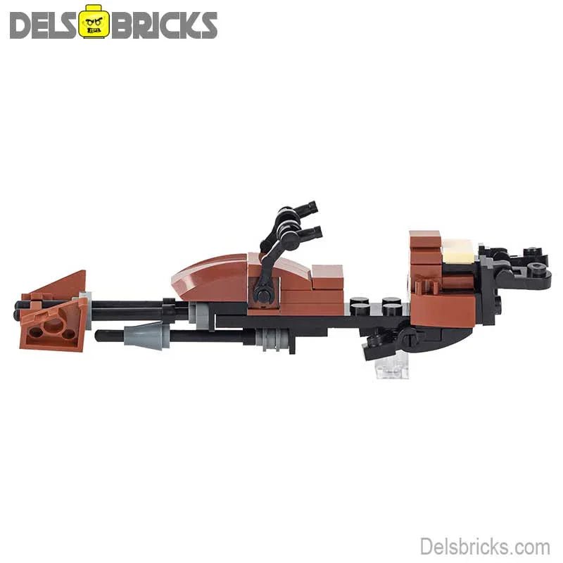 Speeder Bike Star Wars Lego Minifigures Custom Toys - DelsBricks MinifiguresMinifiguresDelsBricks MinifiguresDelsbricks