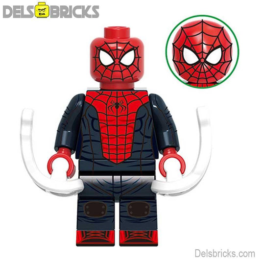 Spider - Man Great Responsibility Suit amazing spiderman - DelsBricks MinifiguresSpiderman Lego MinifiguresDelsBricks MinifiguresDelsbricks.com