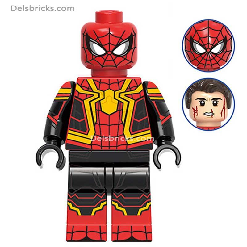 Spider - man Tom Holland Lego Minifigures Custom Toys - DelsBricks MinifiguresSpiderman Lego MinifiguresDelsBricks MinifiguresDelsbricks.com