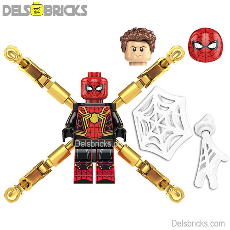 Spider - Man with Nano suit & Claws Lego Minifigures Custom Toys - DelsBricks MinifiguresSpiderman Lego MinifiguresDelsBricks MinifiguresDelsbricks.com