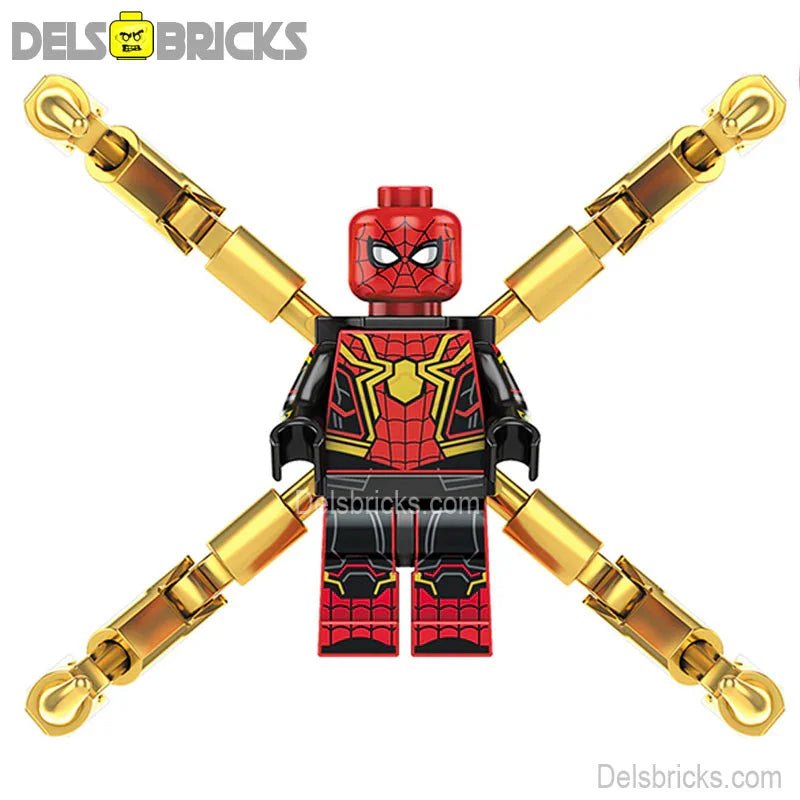 Spider - Man with Nano suit & Claws Lego Minifigures Custom Toys - DelsBricks MinifiguresSpiderman Lego MinifiguresDelsBricks MinifiguresDelsbricks.com