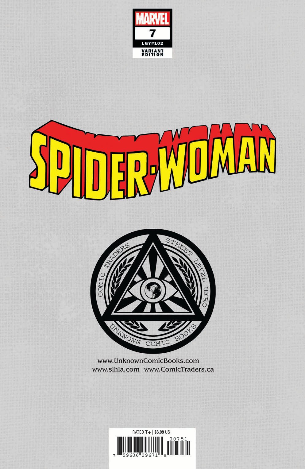 Spider - Woman 7 Unknown Comics Lucas Werneck Exclusive Knullified Var Kib (12/23/2020) - DelsBricks Toys & CollectiblesCOMIC BOOK EXCLUSIVEDelsBricks Toys & CollectiblesUnknown Comic Books