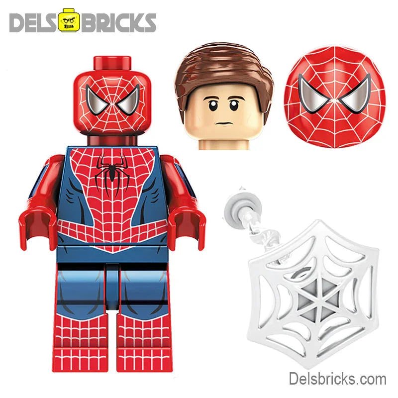 Spiderman Tobey Maguire Minifigures from Spider - Man: No Way Home - DelsBricks MinifiguresSpiderman Lego MinifiguresDelsBricks MinifiguresDelsbricks.com
