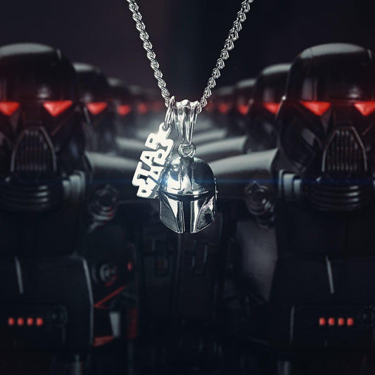 Star Warsâ„¢ Mando Pendant - DelsBricks Toys & CollectiblesNECKLACEDelsBricks Toys & CollectiblesMISTERVERSE