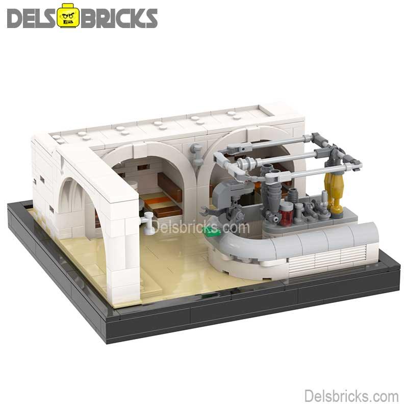 Star Wars Mos Eisley Cantina Playset Mandalorian Lego Minifigures Custom Toys - DelsBricks MinifiguresMinifiguresDelsBricks MinifiguresDelsbricks
