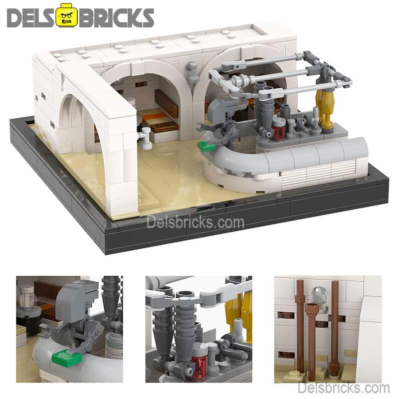 Star Wars Mos Eisley Cantina Playset Mandalorian Lego Minifigures Custom Toys - DelsBricks MinifiguresMinifiguresDelsBricks MinifiguresDelsbricks