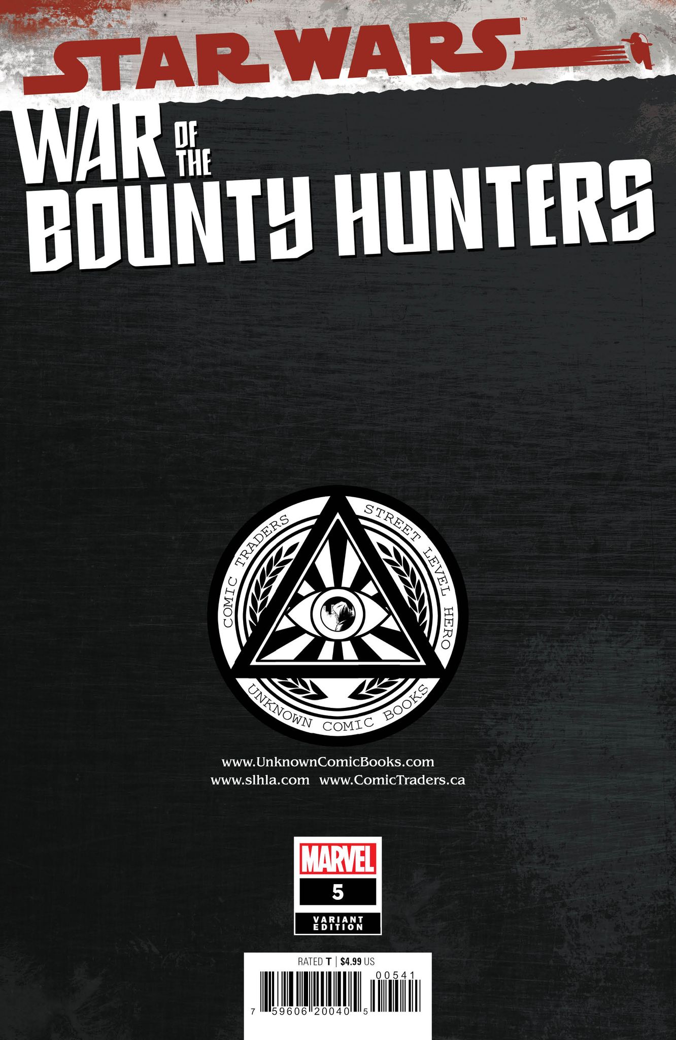 Star Wars War Bounty Hunters 5 (Of 5) Unknown Comics Gerald Parel Exclusive Var (10/06/2021)(10/13/2021) - DelsBricks Toys & CollectiblesCOMIC BOOK EXCLUSIVEDelsBricks Toys & CollectiblesUnknown Comic Books