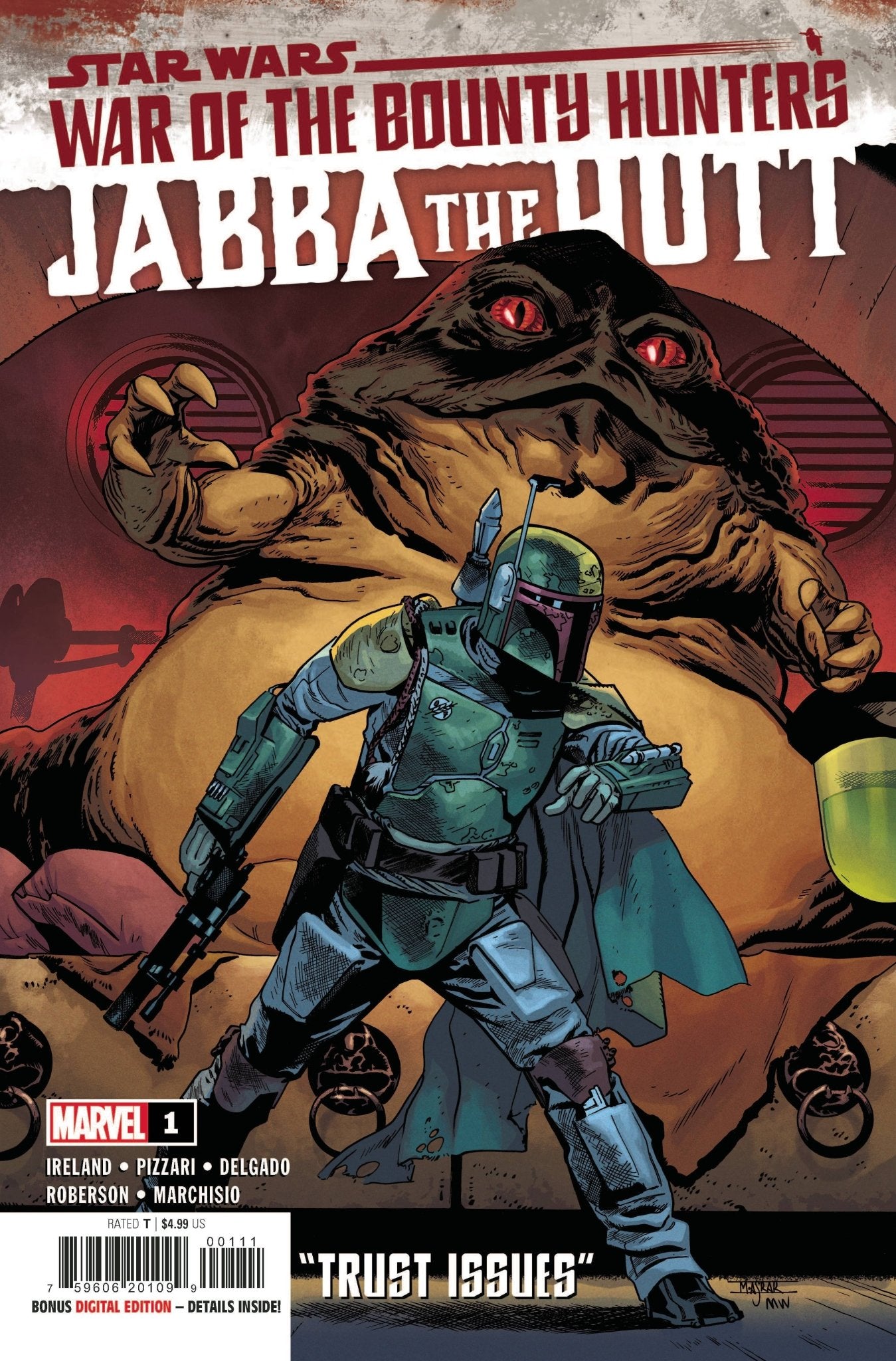 STAR WARS WAR BOUNTY HUNTERS JABBA HUTT 1 (07/21/2021) - DelsBricks Toys & CollectiblesComic BooksDelsBricks Toys & CollectiblesUnknown Comic Books