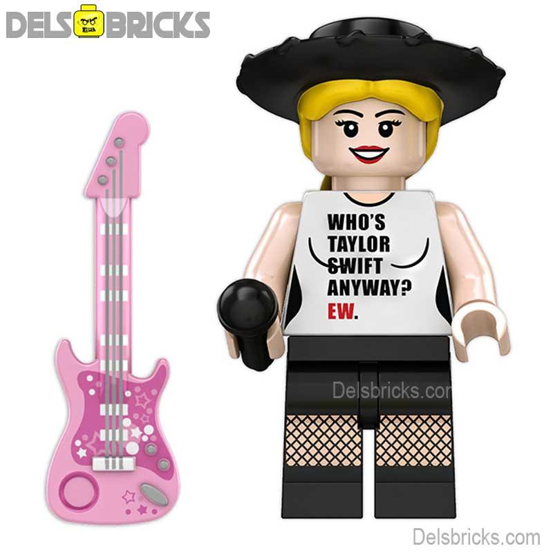Taylor Swift Lego Minifigures Custom Music Toys Eras Tour set 3 - 7 - DelsBricks MinifiguresMinifiguresDelsBricks MinifiguresDelsbricks
