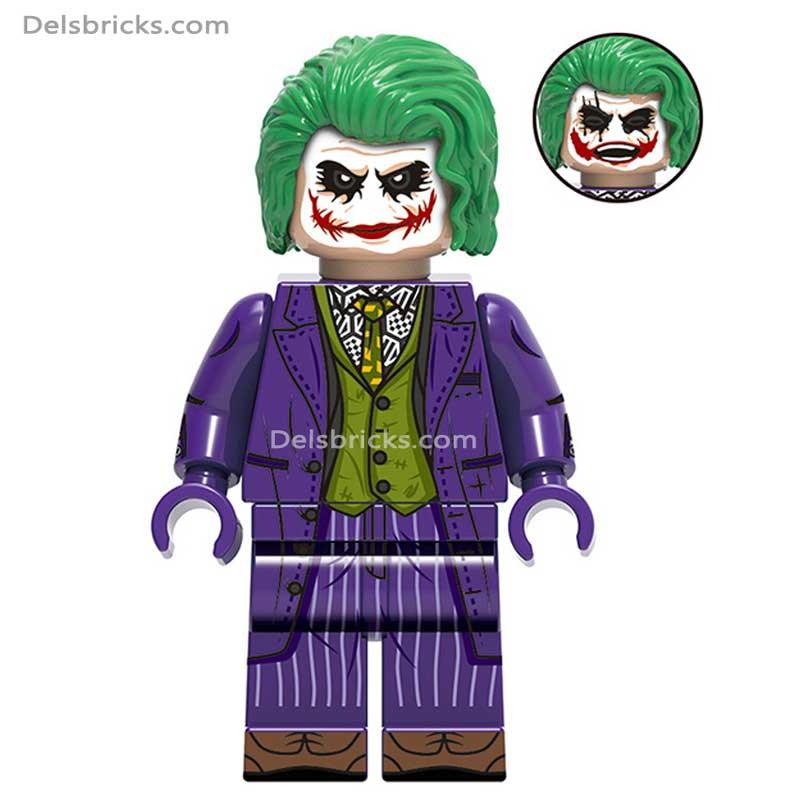 The Joker from Batman The Dark Knight - DelsBricks MinifiguresMinifiguresDelsBricks MinifiguresDelsbricks
