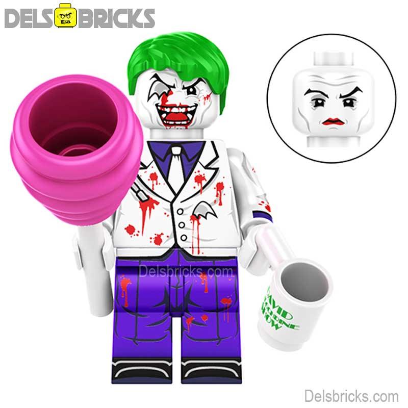 The Joker The Dark Knight Returns Lego Minifigures Custom Toys - DelsBricks MinifiguresMinifiguresDelsBricks MinifiguresDelsbricks