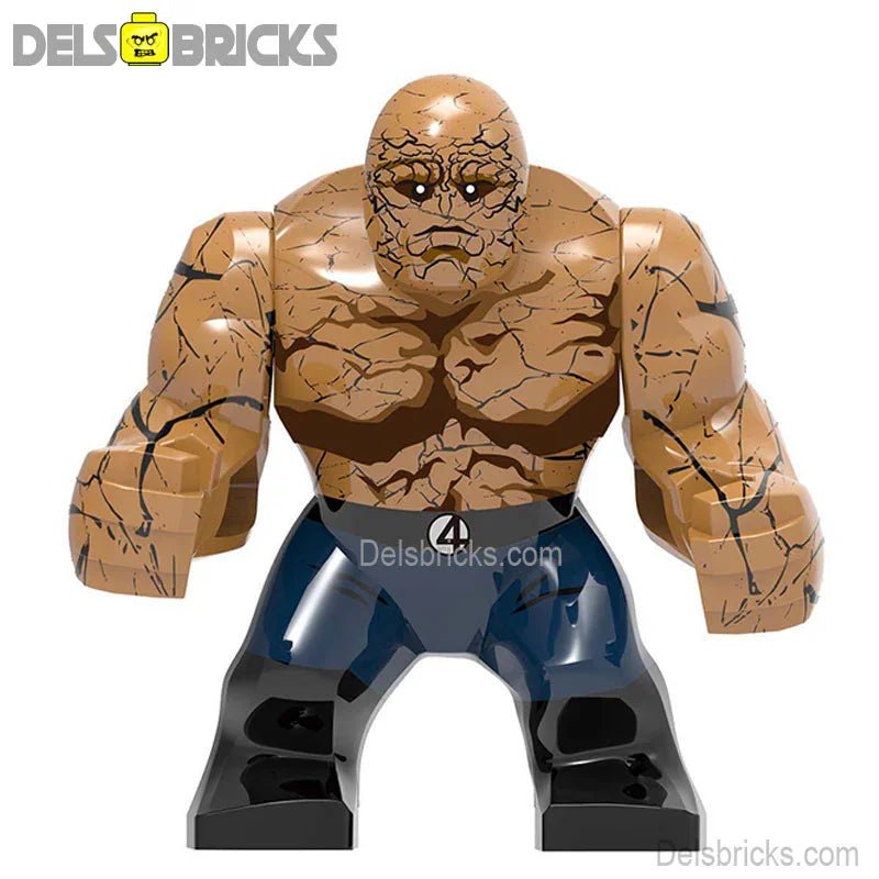 The Thing from Fantastic Four Best Lego Minifigures Custom Toys - DelsBricks MinifiguresMinifiguresDelsBricks MinifiguresDelsbricks
