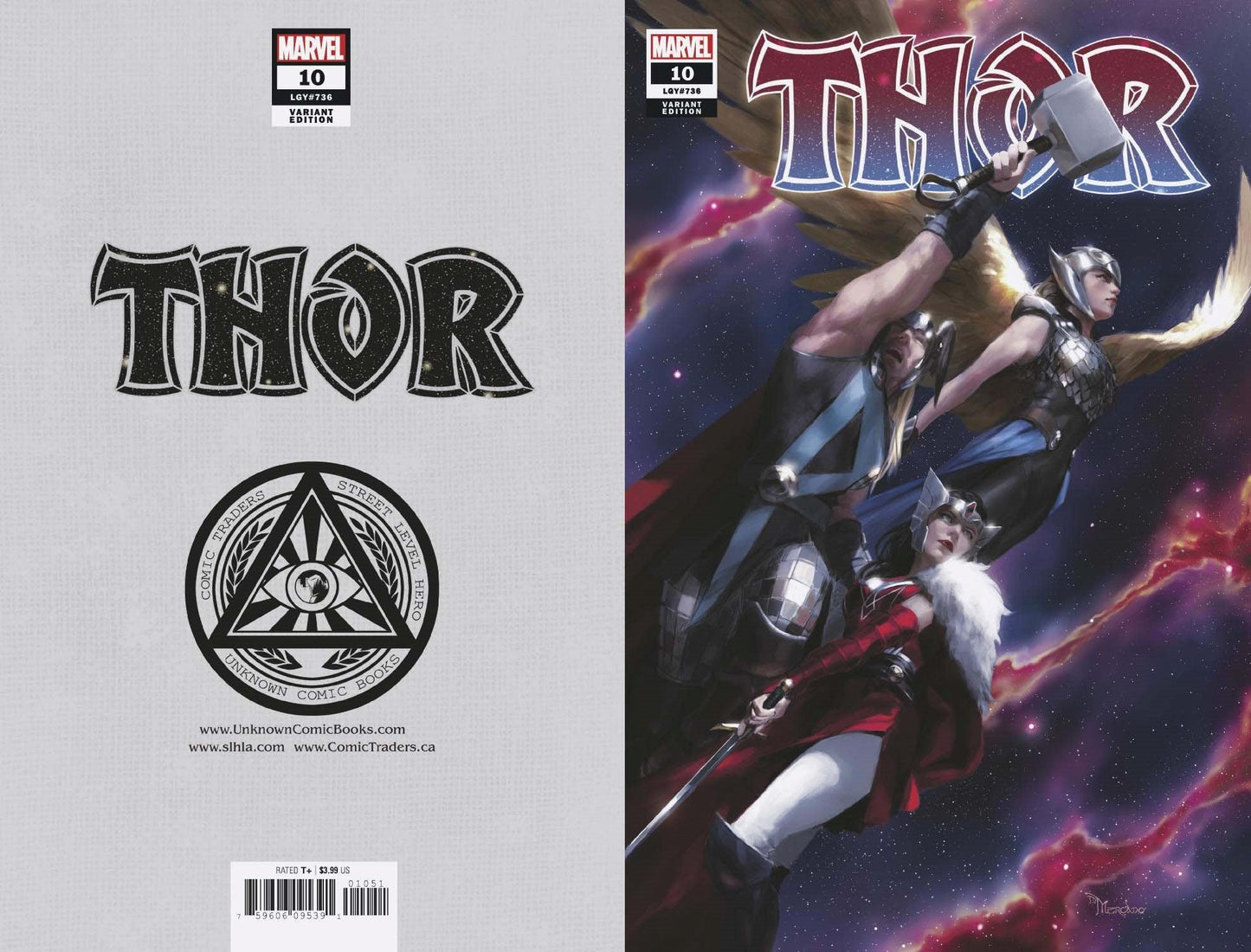 Thor 10 Unknown Comics Miguel Mercado Exclusive Var (12/02/2020) - DelsBricks Toys & CollectiblesCOMIC BOOK EXCLUSIVEDelsBricks Toys & CollectiblesUnknown Comic Books