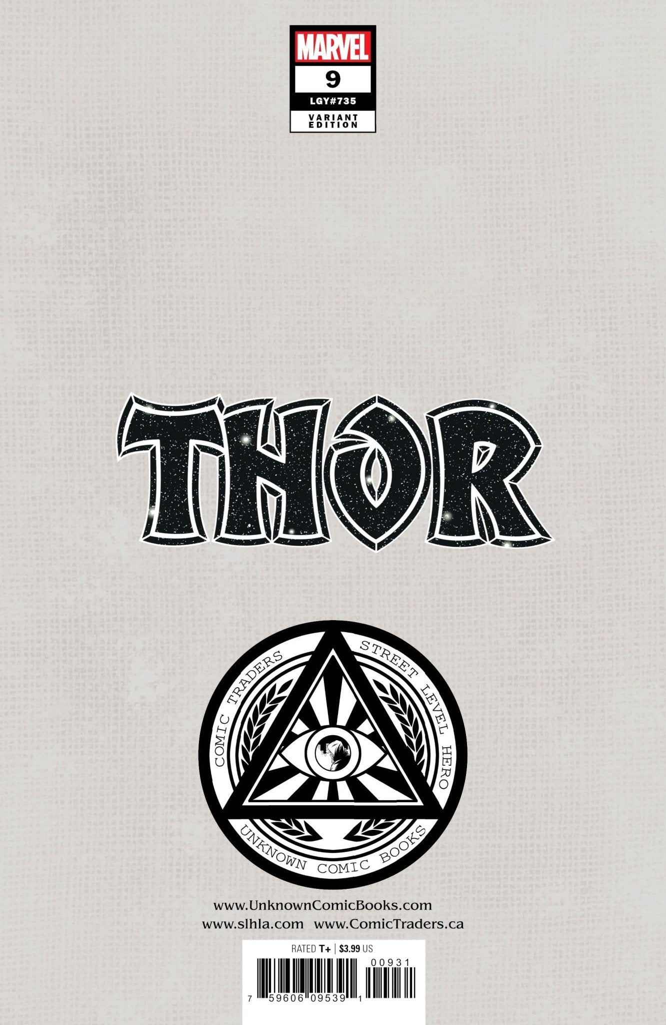 Thor 9 Unknown Comics Miguel Mercado Exclusive Var (11/04/2020) - DelsBricks Toys & CollectiblesCOMIC BOOK EXCLUSIVEDelsBricks Toys & CollectiblesUnknown Comic Books