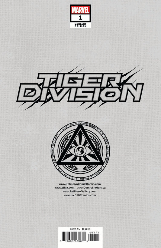 Tiger Division 1 Unknown Comics Lobos Exclusive Var (11/02/2022) - DelsBricks Toys & CollectiblesCOMIC BOOK EXCLUSIVEDelsBricks Toys & CollectiblesUnknown Comic Books