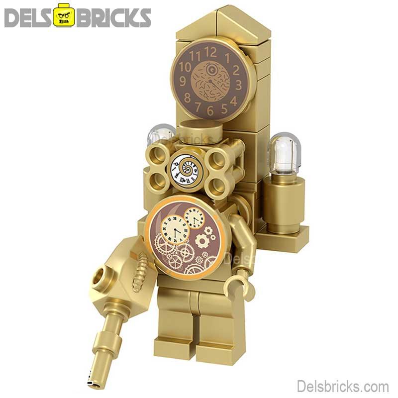 Titan Clockman Skibidi Toilet Lego Minifigures Custom Toys - DelsBricks MinifiguresLego Horror MinifiguresDelsBricks MinifiguresDelsbricks.com
