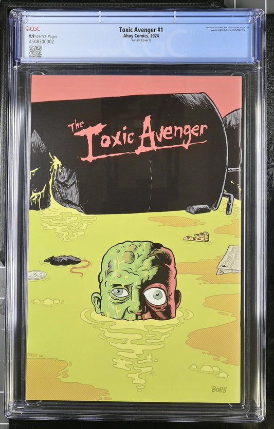 💎Toxic Avenger 1 Cover B 1:3 Matt Bors Unlock Variant - CGC 9.9! - DelsBricks Toys & CollectiblesComicsDelsBricks Toys & Collectibles412 Comics