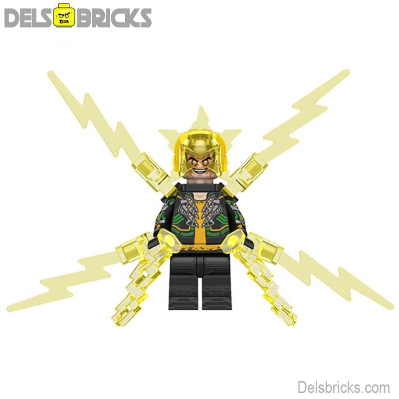 Electro from Spider-Man Lego marvel Minifigures - DelsBricks Minifigures