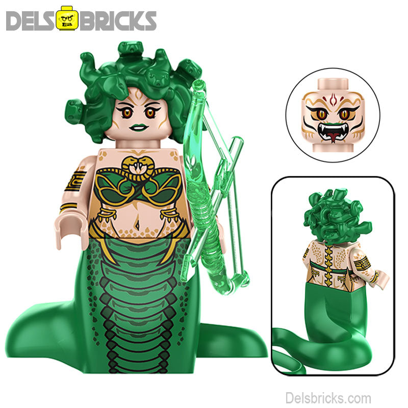 Medusa Greek Mythos Goddess Horror movie Lego Minifigures custom toys 2