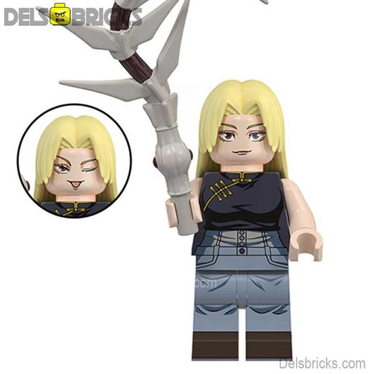Tsukumo yuki Jujutsu kaisen Lego Anime Minifigures Custom Toys - DelsBricks MinifiguresMinifiguresDelsBricks MinifiguresDelsbricks