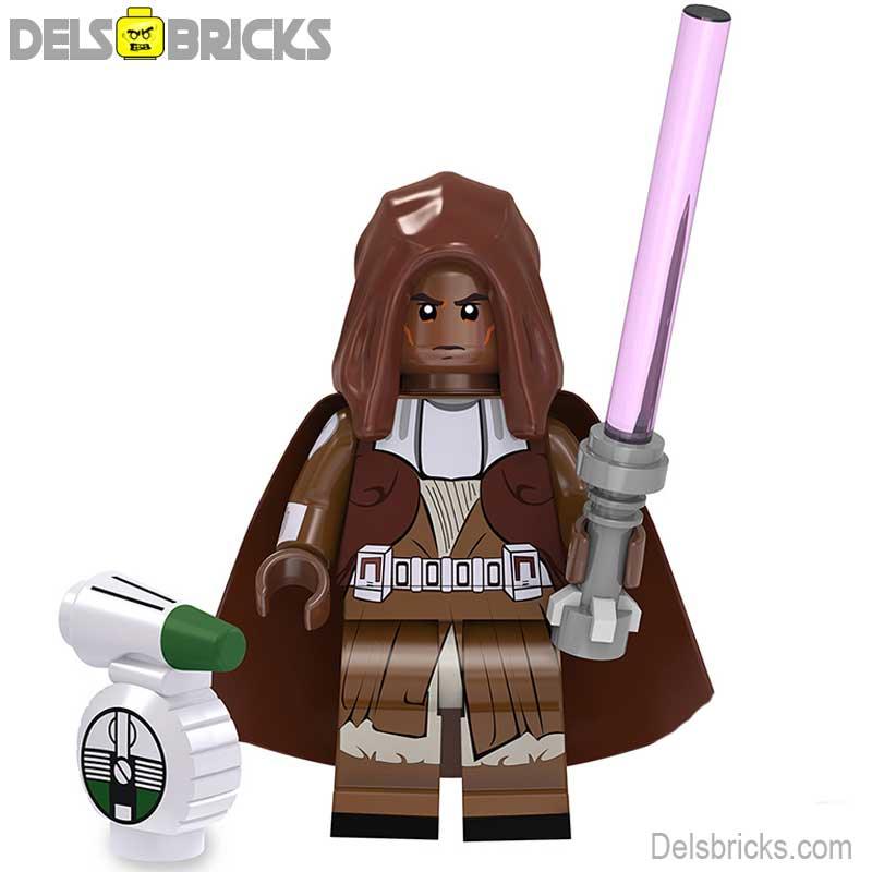 Mace Windu from The Clone Wars - DelsBricks Minifigures