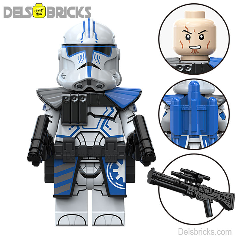 Hardcase 501st Clone trooper Star Wars Lego Minifigures Custom Toys S3