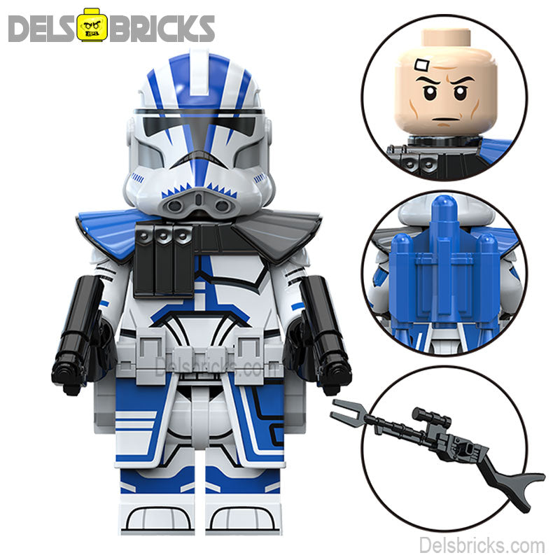 501st Clone trooper Star Wars Lego Minifigures Custom Toys S3