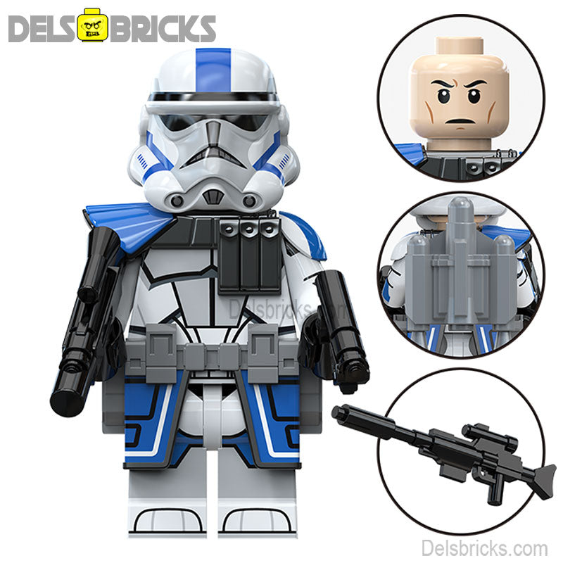 501st Clone Storm trooper Star Wars Lego Minifigures Custom Toys S3