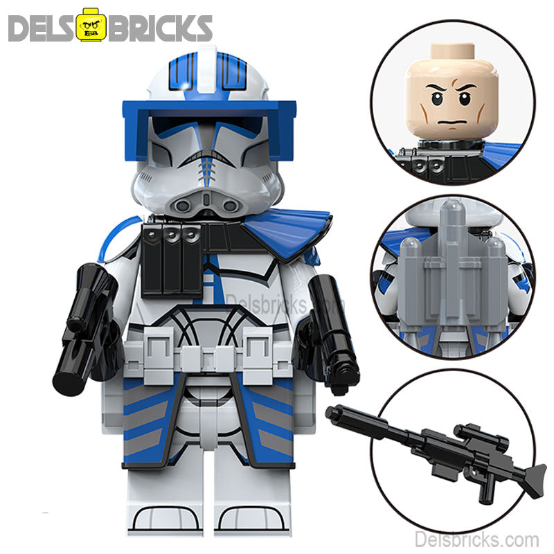 501st ARC Clone Trooper Star Wars Lego Minifigures Custom Toys S3
