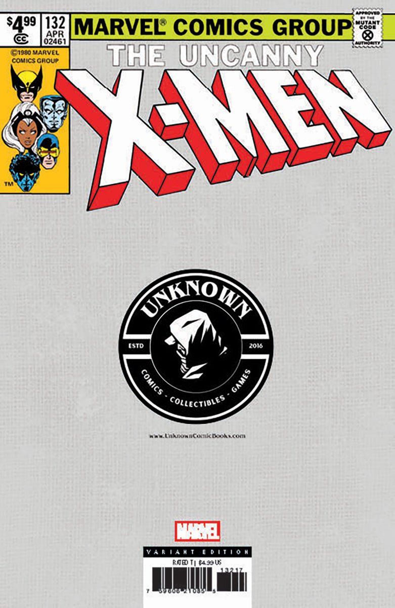 Uncanny X - men 132 Facsimile Unknown Comics Exclusive Leirix Var (02/19/2025) - DelsBricks Toys & CollectiblesCOMIC BOOKDelsBricks Toys & CollectiblesUnknown Comic Books