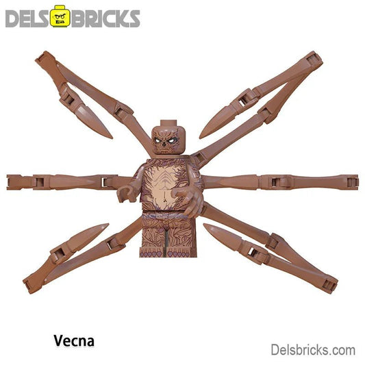 Vecna from Stranger Things 4 Lego Minifigures Custom Toys - DelsBricks MinifiguresMinifiguresDelsBricks MinifiguresDelsbricks