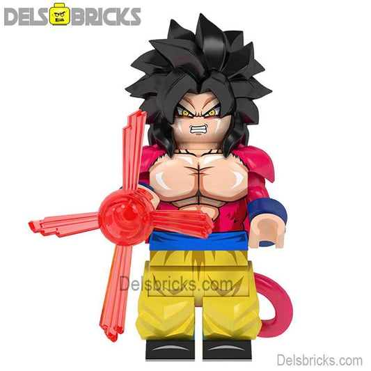 Vegeta 4 Dragon Ball Z Super Lego Minifigures Custom Anime Toys New - DelsBricks MinifiguresMinifiguresDelsBricks MinifiguresDelsbricks