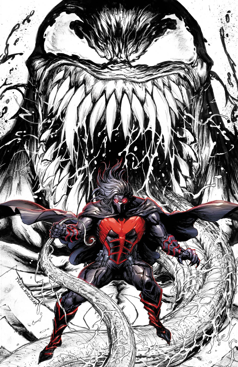 VENOM 26 SECRET COLOR SPLASH TYLER KIRKHAM EXCLUSIVE - DelsBricks Toys & CollectiblesComic BooksDelsBricks Toys & CollectiblesUnknown Comic Books