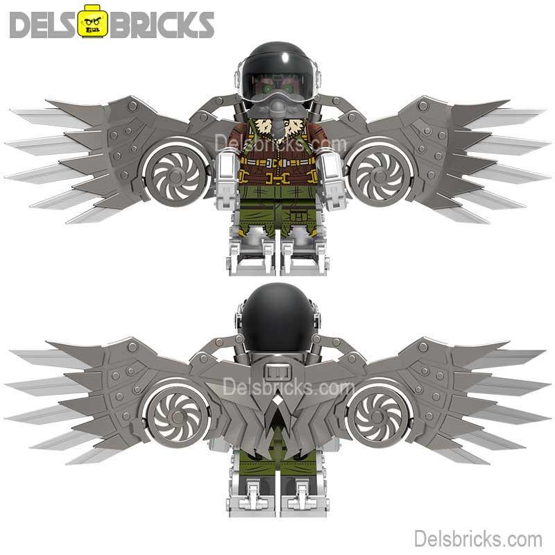 Vulture from Spider - Man Homecoming Lego Minifigures Custom Toys NEW - DelsBricks MinifiguresSpiderman Lego MinifiguresDelsBricks MinifiguresDelsbricks.com