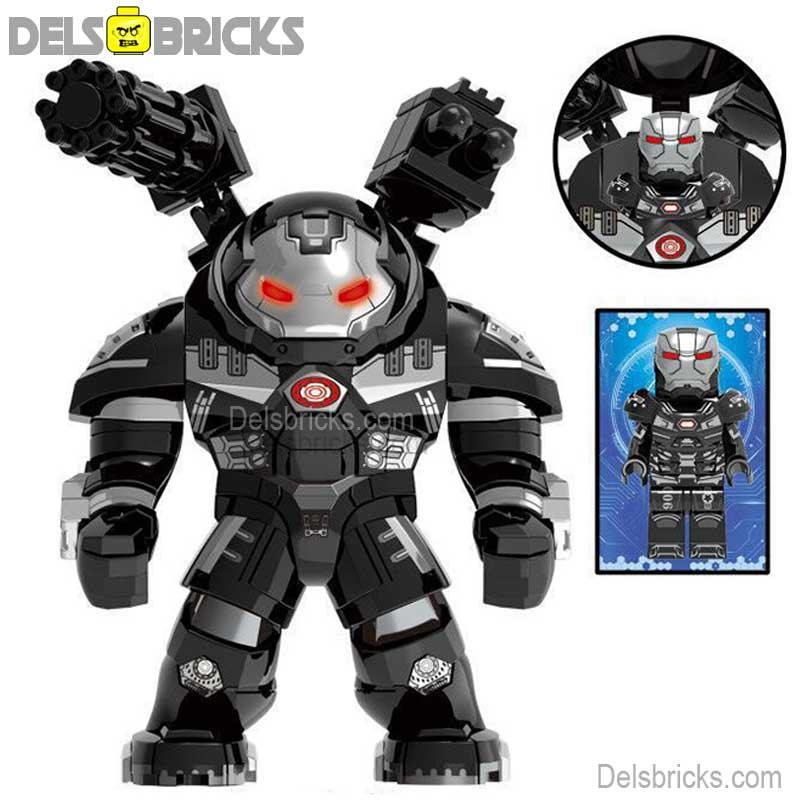 War machine Hulk buster Suit Big figure Lego Marvel Custom Minifigures - DelsBricks MinifiguresMinifiguresDelsBricks MinifiguresDelsbricks
