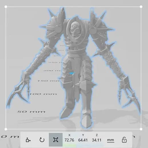 Warlock of Goetic Arts by Diceverse, 28/32mm scale miniature, 64mm Tall, Trench Crusade Proxy - DelsBricks Toys & CollectiblesResin Printed MiniatureDelsBricks Toys & CollectiblesMega Diamonds & Schwartzreiter Mini Forge