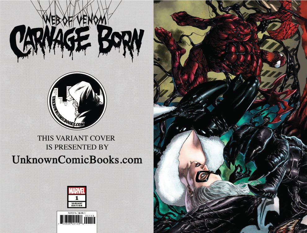 Web Of Venom Carnage Born 1 Unknown Comic Books Suayan Virgin Exclusive 11/21/2018 - DelsBricks Toys & CollectiblesCOMIC BOOK EXCLUSIVEDelsBricks Toys & CollectiblesUnknown Comic Books