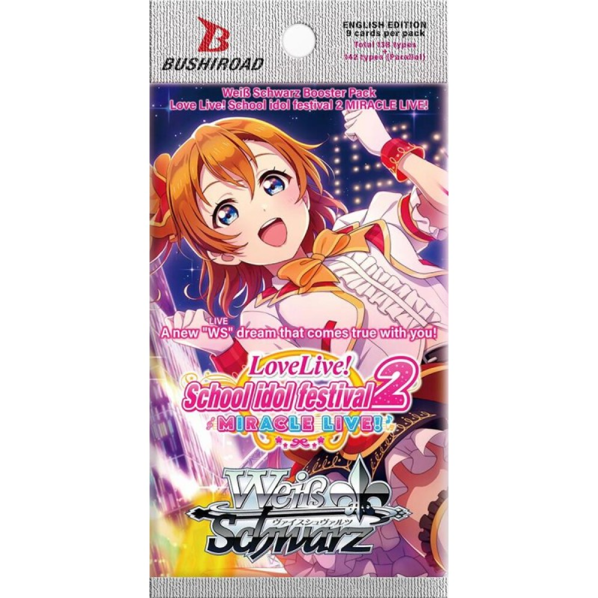 Weiss Schwarz Love Live! School Idol Festival 2 MIRACLE LIVE! Booster Pack | Bushiroad TCG - DelsBricks Toys & CollectiblesCollectible Trading CardsDelsBricks Toys & CollectiblesSuper Anime Store